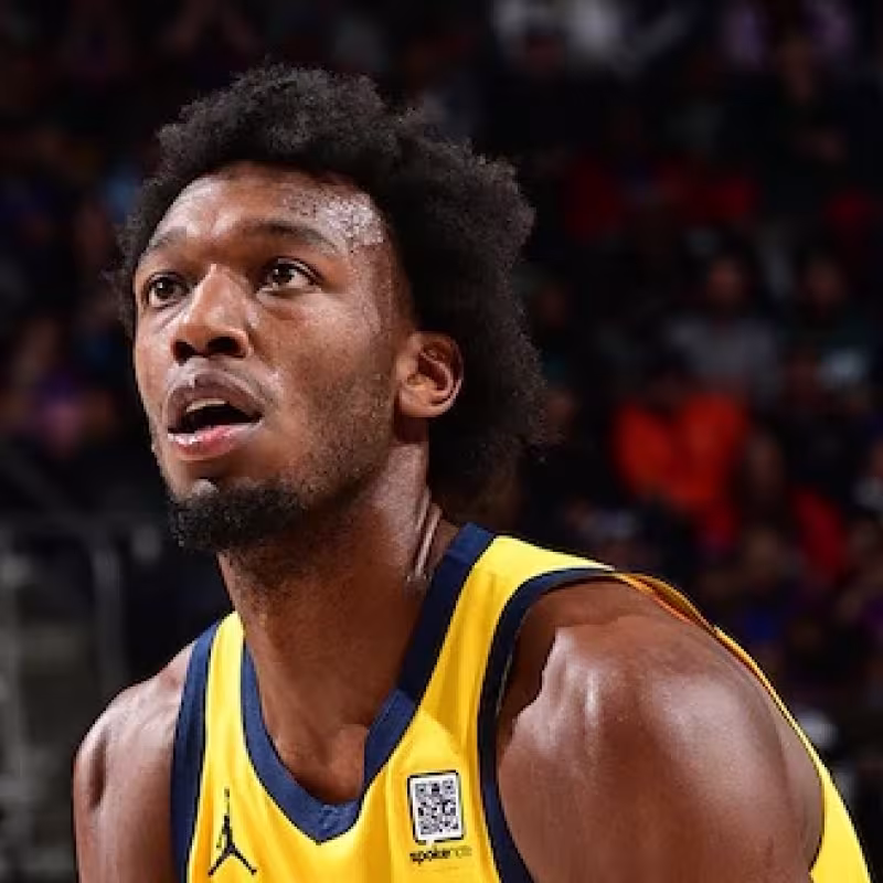 James Wiseman, player for the Indiana Pacers.