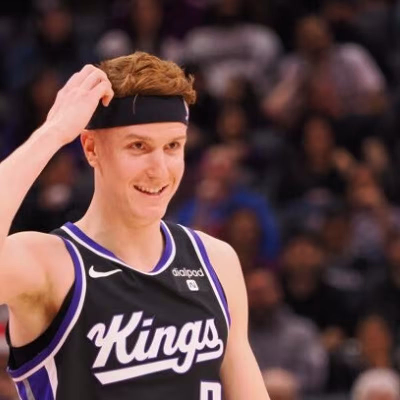 Kevin Huerter, player for the Sacramento Kings.