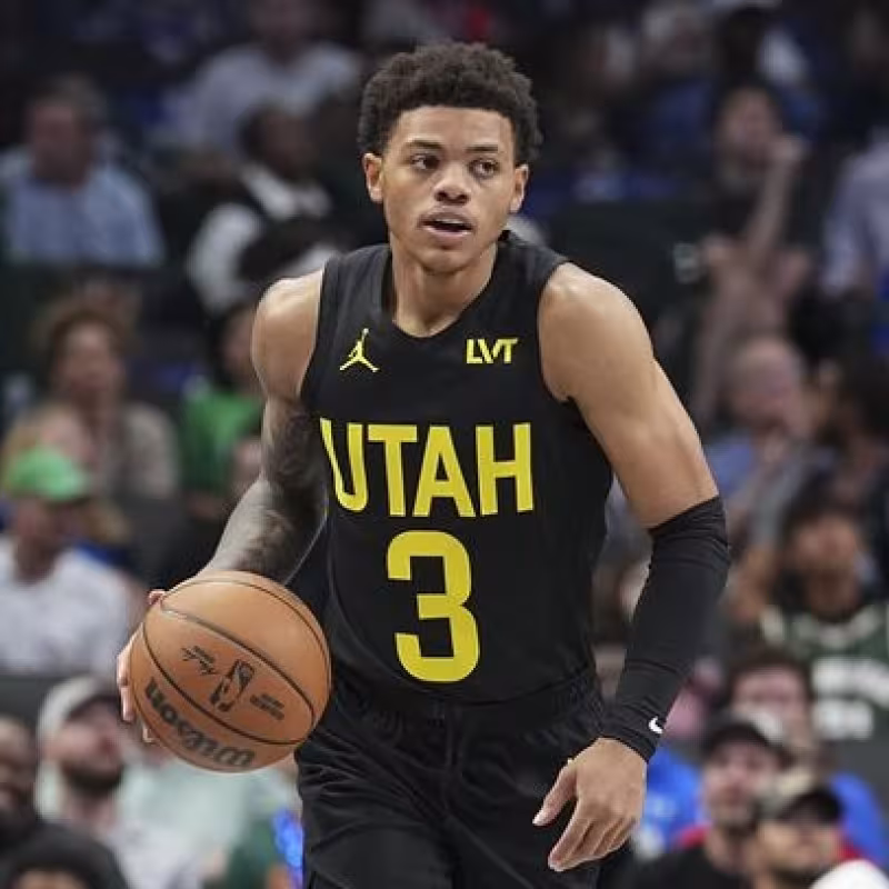 Keyonte George, player for the Utah Jazz.