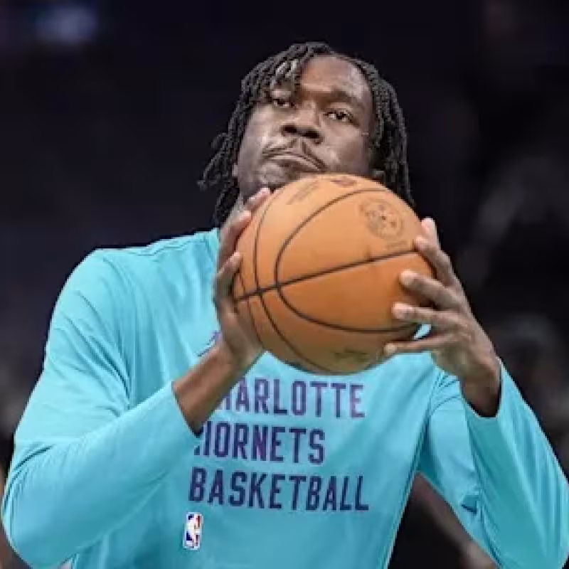 Mark Williams, player for the Charlotte Hornets.
