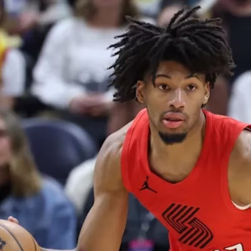 Shaedon Sharpe, jugador de Portland Trail Blazers.