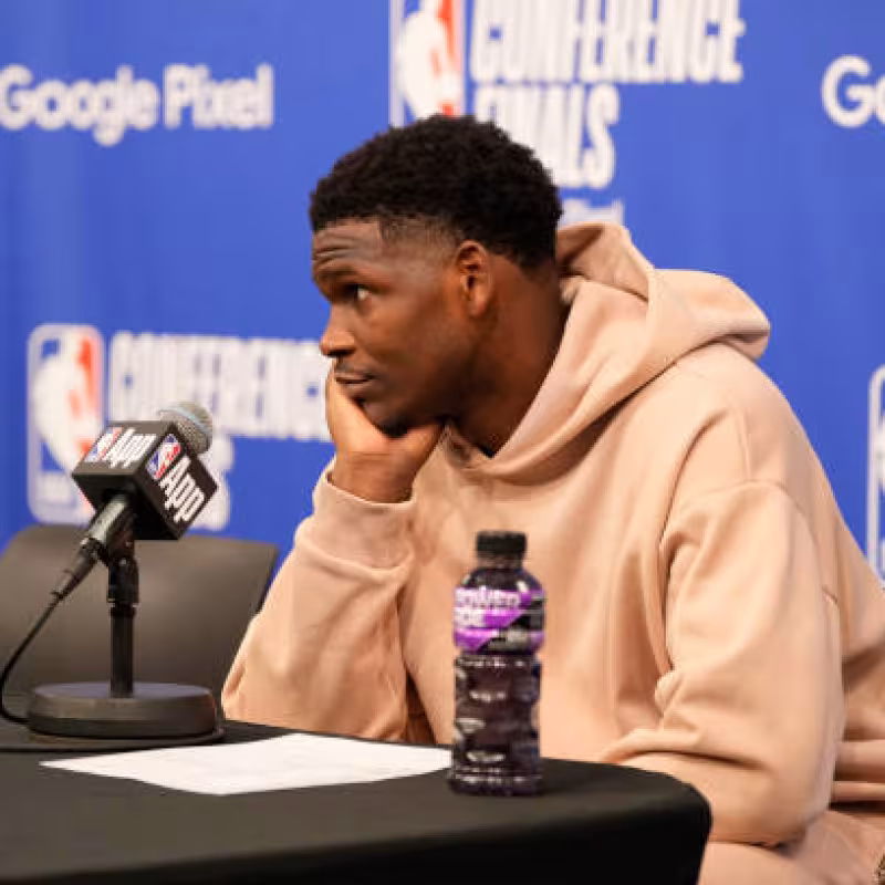 Anthony Edwards talks about Towns' trade. Photo: gettyimages