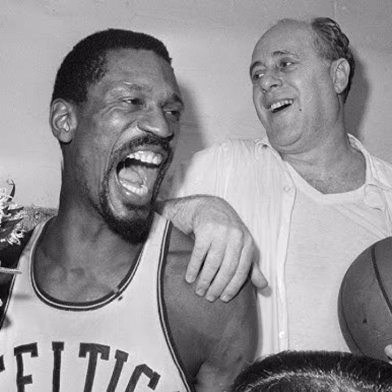 Bill Russell and Red Auerbach