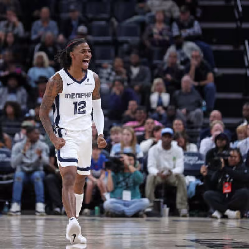 Ja Morant, decisive basket. Photo: gettyimages