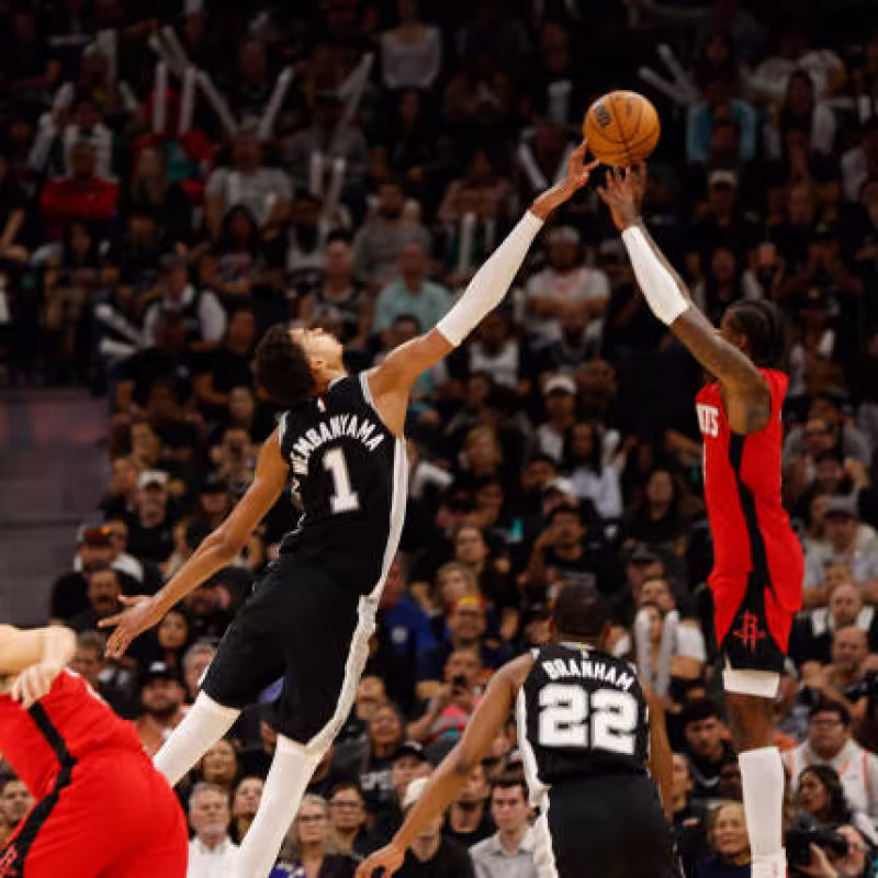 Jalen Green, rotura a Wembanyama. Foto: gettyimages