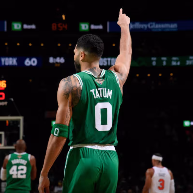 Jayson Tatum, ganas de venganza. Foto: gettyimages