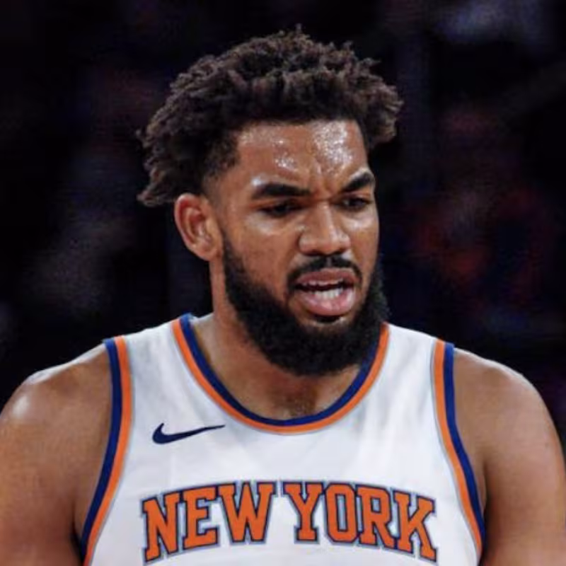 Karl-Anthony Towns, star of the Knicks