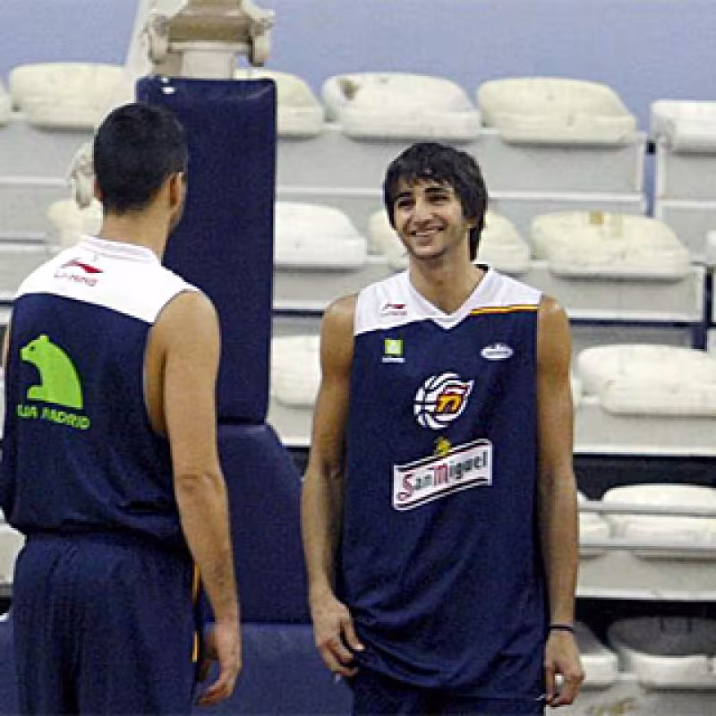 Rudy Fernández, Juan Carlos Navarro, Ricky Rubio y Marc Gasol