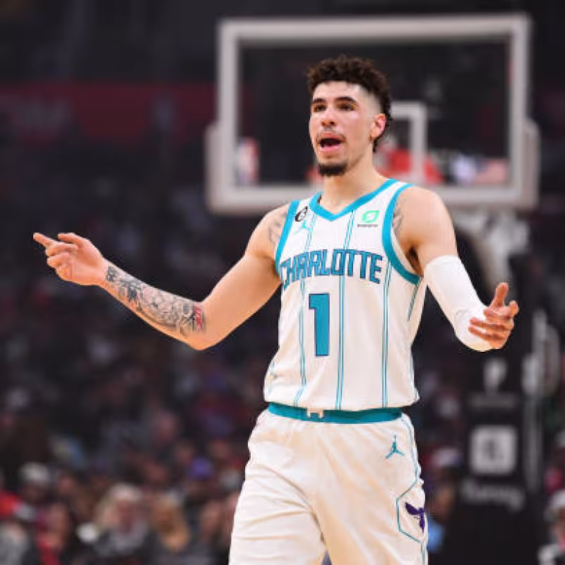 LaMelo Ball could go to the Clippers. Photo: gettyimages
