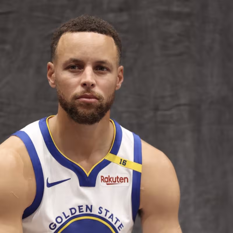 Stephen Curry, en el media day de Golden State Warriors 2024/25.