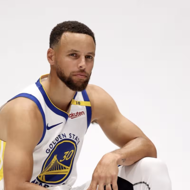 Stephen Curry, star of the Golden State Warriors.