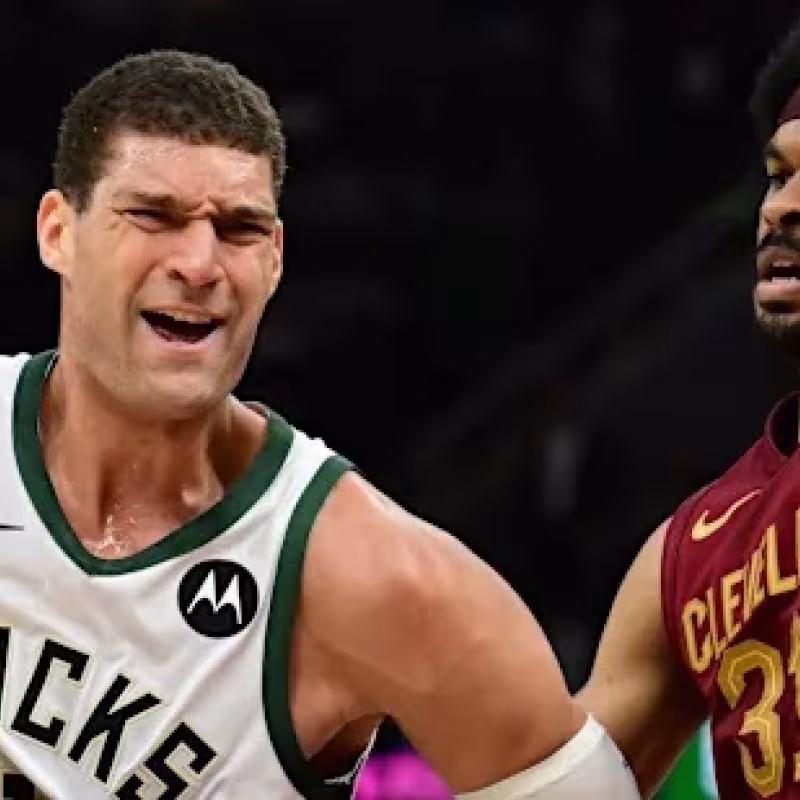 Brook Lopez, player for the Milwaukee Bucks.