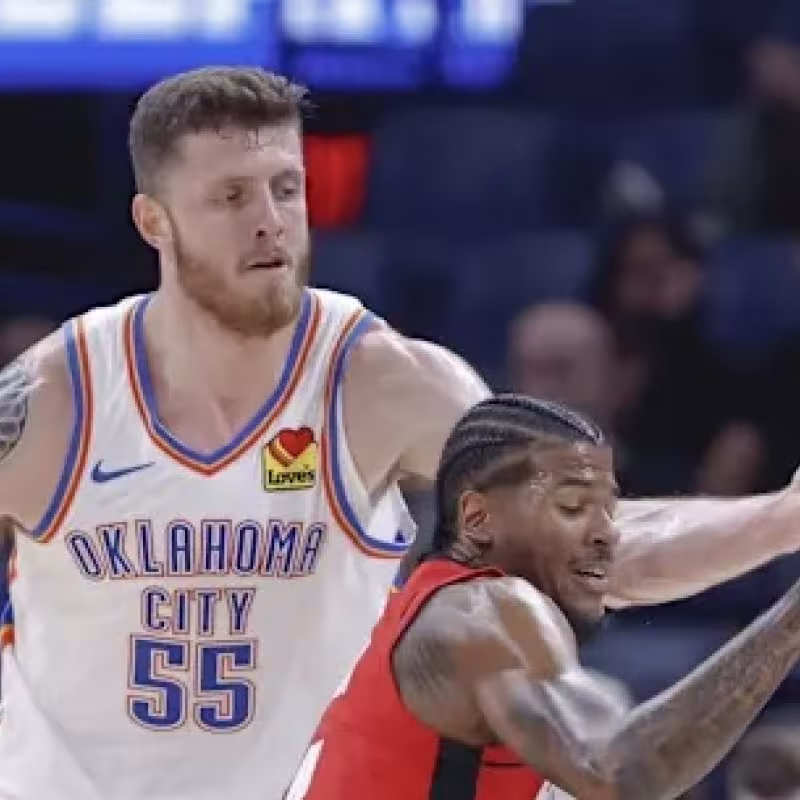 Isaiah Hartenstein, player of Oklahoma City Thunder.
