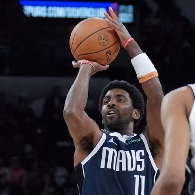 Kyrie Irving, player for the Dallas Mavericks.