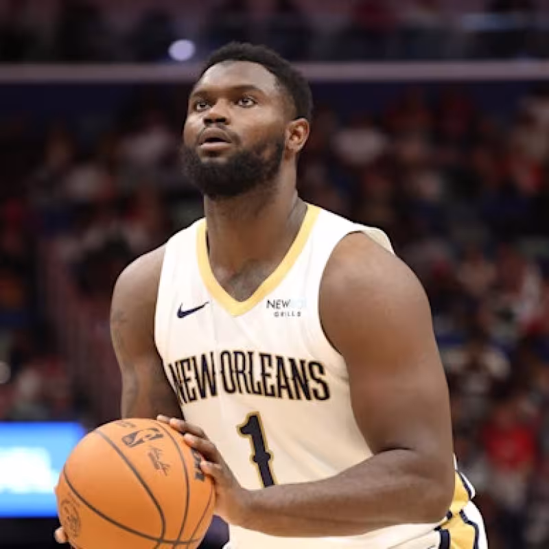 Zion Williamson, jugador de New Orleans Pelicans.