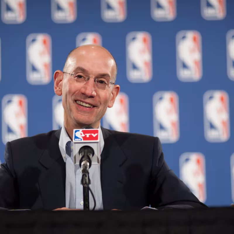 Adam Silver, comisionado de la NBA