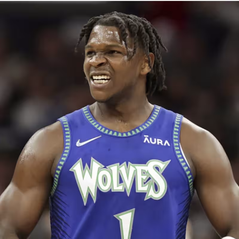 Anthony Edwards, crítico con su juego y con el de sus Minnesota Timberwolves. 