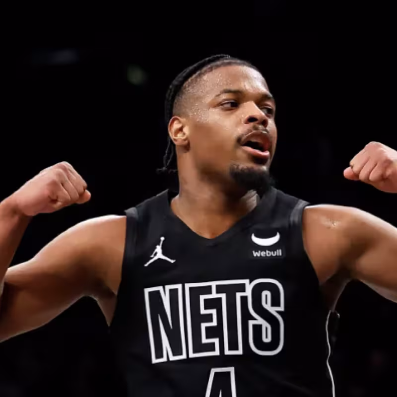 Dennis Smith, former player of the Brooklyn Nets.
