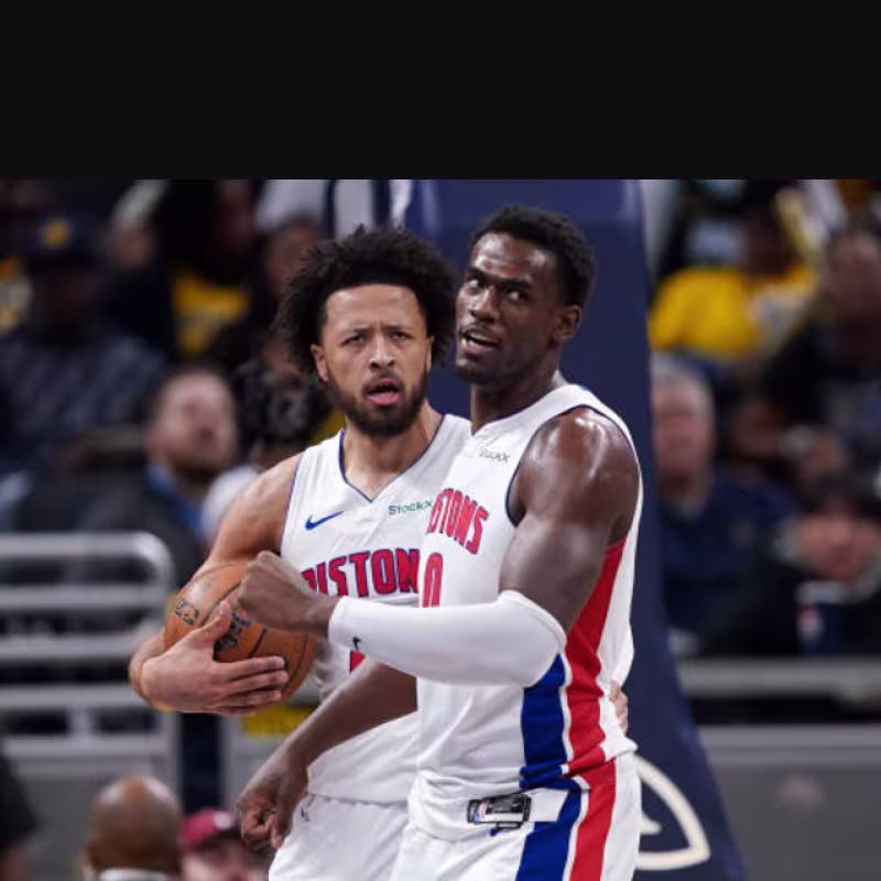 Detroit Pistons, showing improvement. Photo: gettyimages.