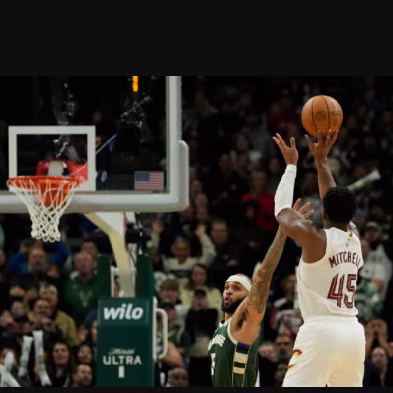 Donovan Mitchell, tiro ganador. Foto: gettyimages