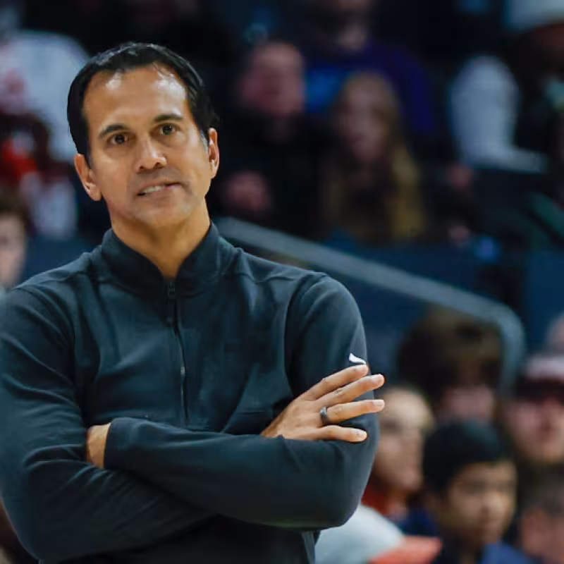 Erik Spoelstra, entrenador de Miami Heat.