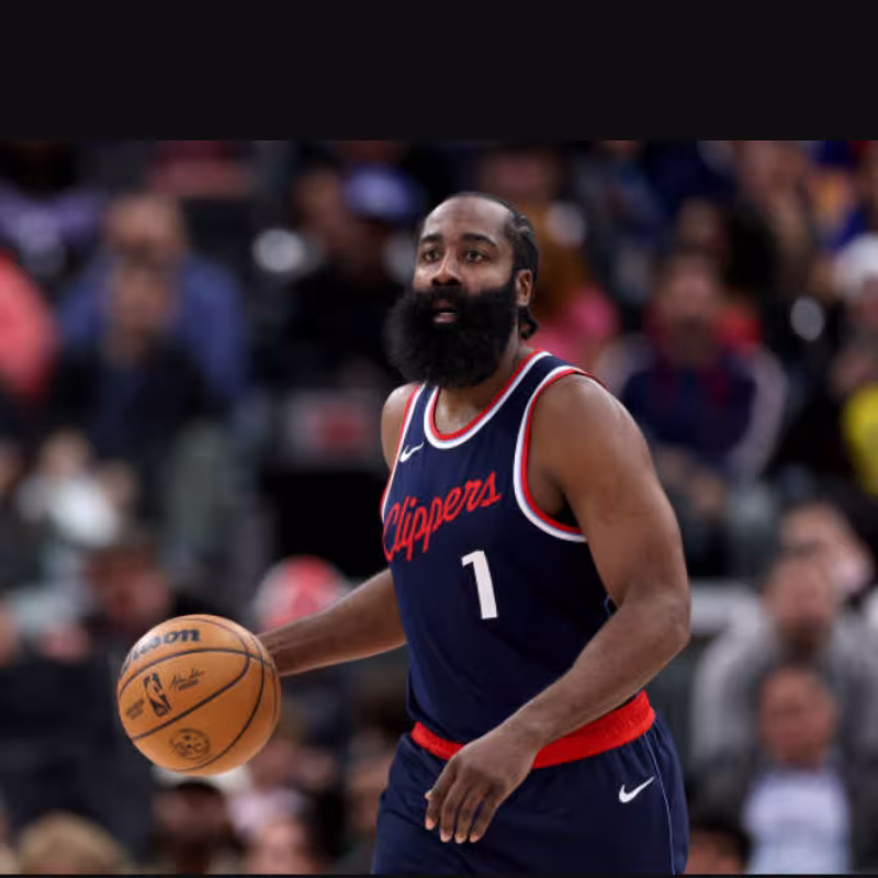 James Harden at the helm of the Clippers. Photo: gettyimages.
