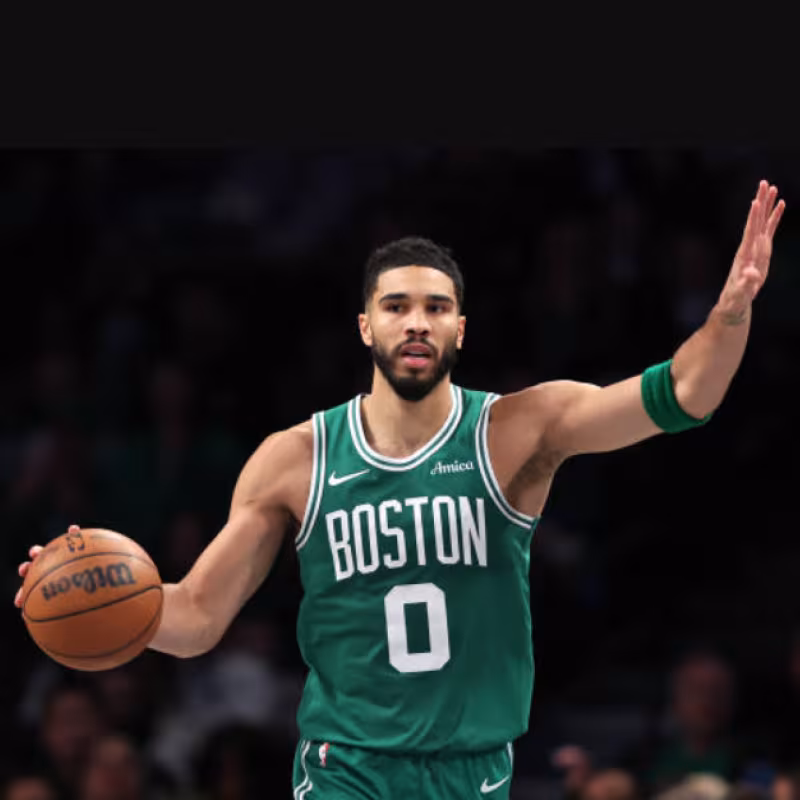 Jayson Tatum, aspiring to be MVP. Photo: gettyimages