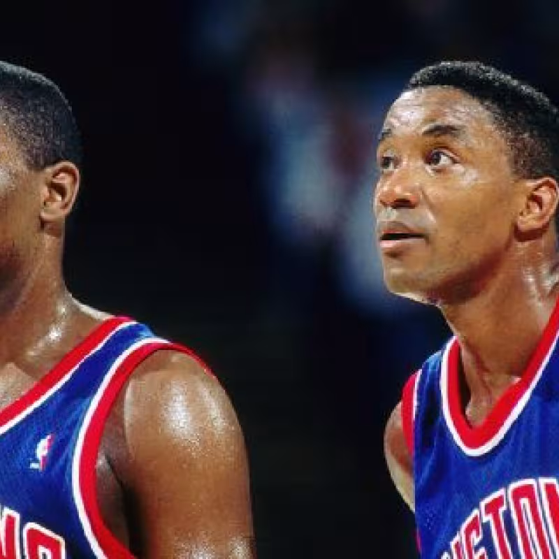 Joe Dumars e Isiah Thomas, backcourt histórico de los Detroit Pistons