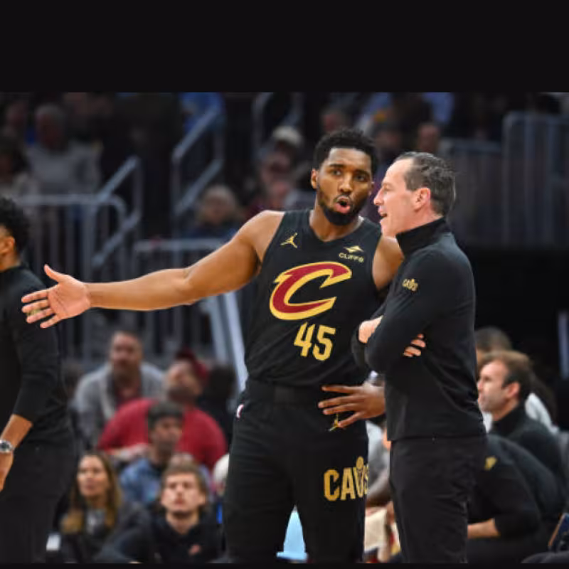 Donovan Mitchell y Kenny Atkinson, gran equipo. Foto: gettyimages