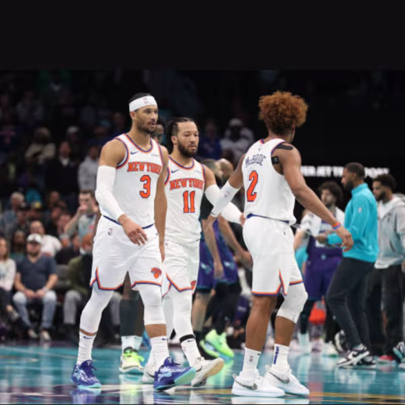 Knicks ganan a Hornets con un final surrealista. Foto. gettyimages