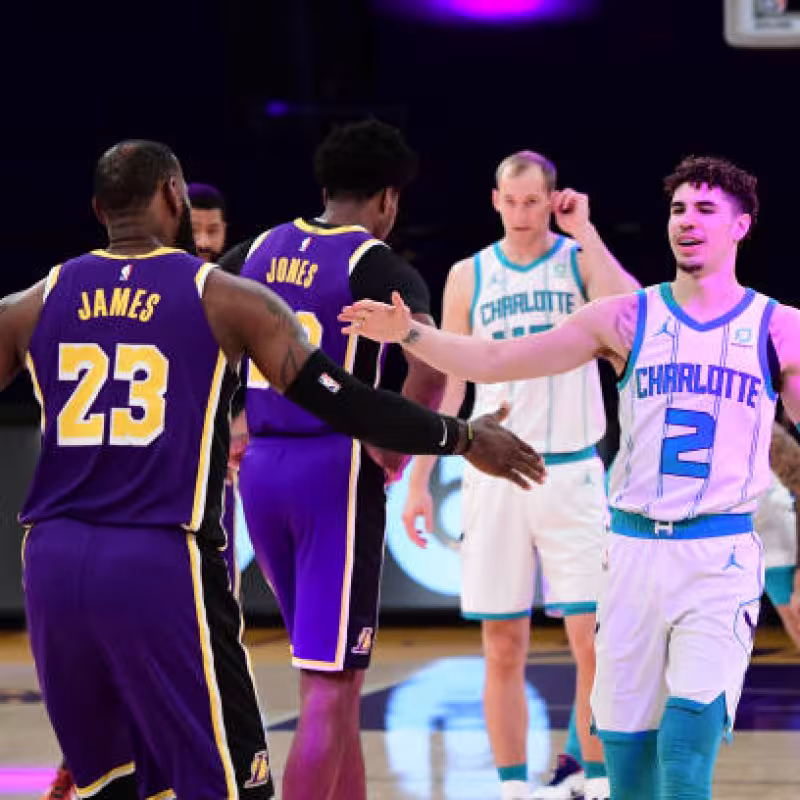 LaMelo Ball podría fichar por los Lakers. Foto: gettyimages