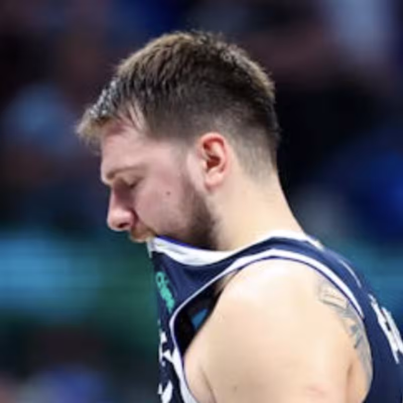 Luka Doncic laments the defeat against Utah Jazz.