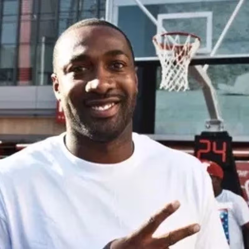 Gilbert Arenas, former NBA player.