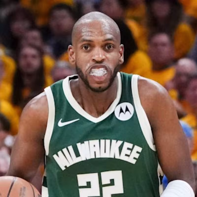 Khris Middleton, player of the Milwaukee Bucks.