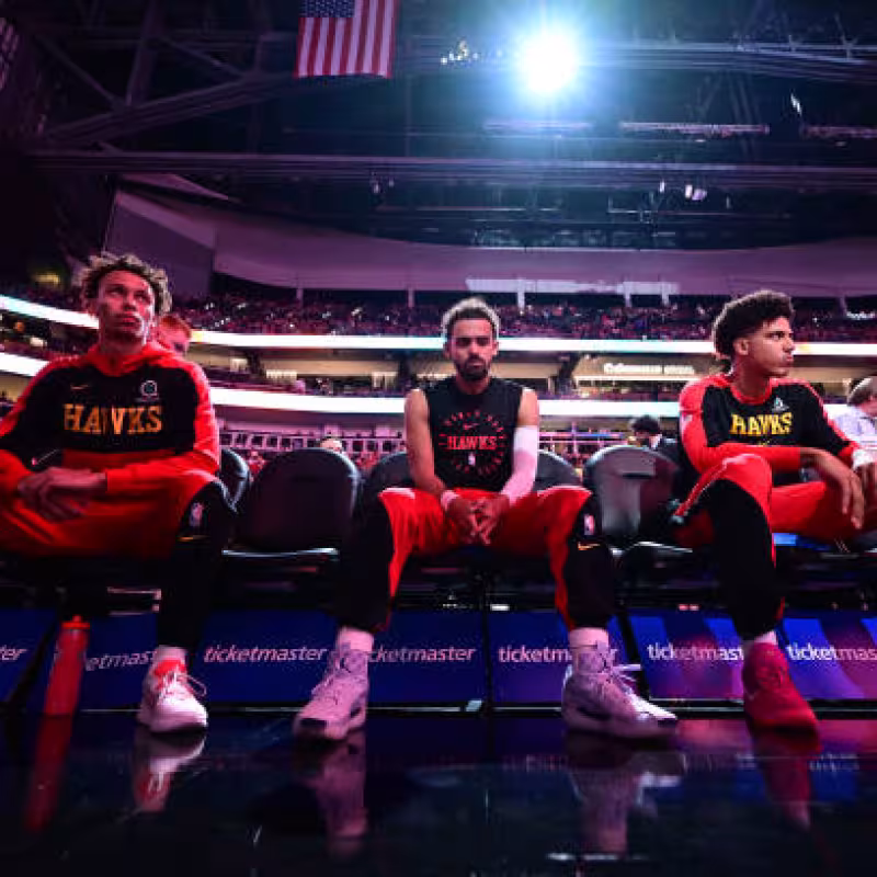 Real aspirations of the Atlanta Hawks in NBA 2025. Photo: gettyimages