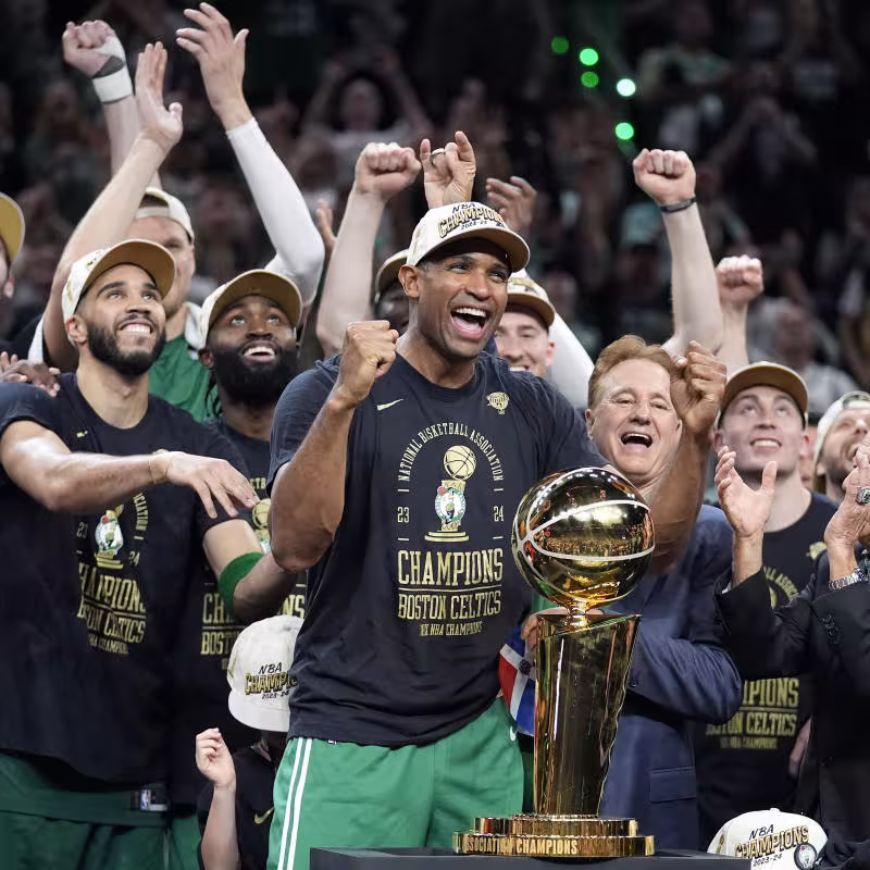 Boston Celtics, champions of the NBA in 2024