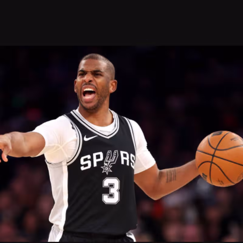 Chris Paul quiere ganar ya con los Spurs. Foto: gettyimages