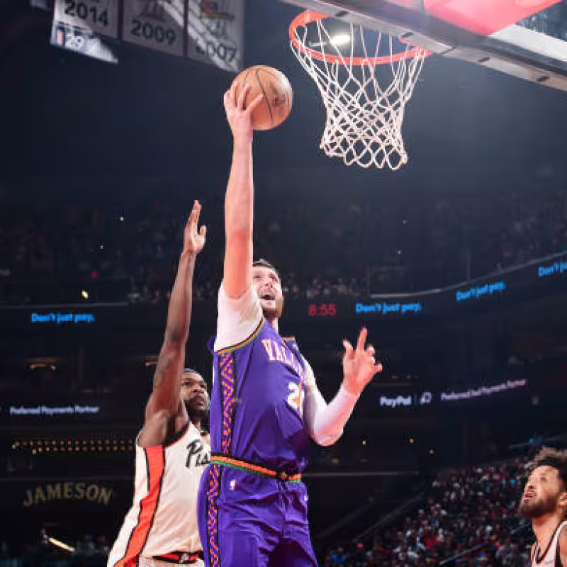 Jusuf Nurkic, transferible en NBA. Foto: gettyimages