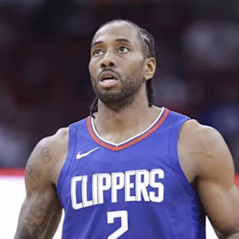 Kawhi Leonard, star of the Los Angeles Clippers.