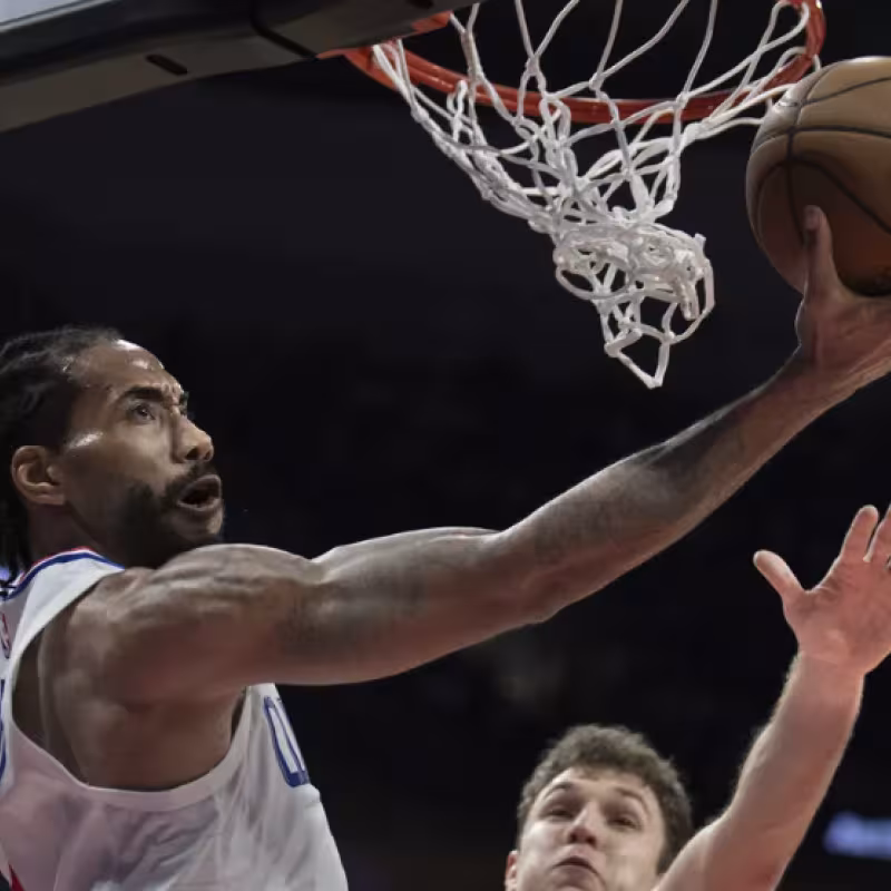 Kawhi Leonard, star of the Los Angeles Clippers.