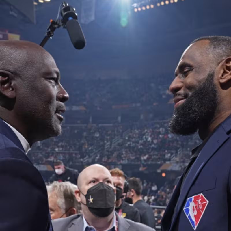 Michael Jordan disfrutó de muchos más descansos en Navidad que LeBron James. 