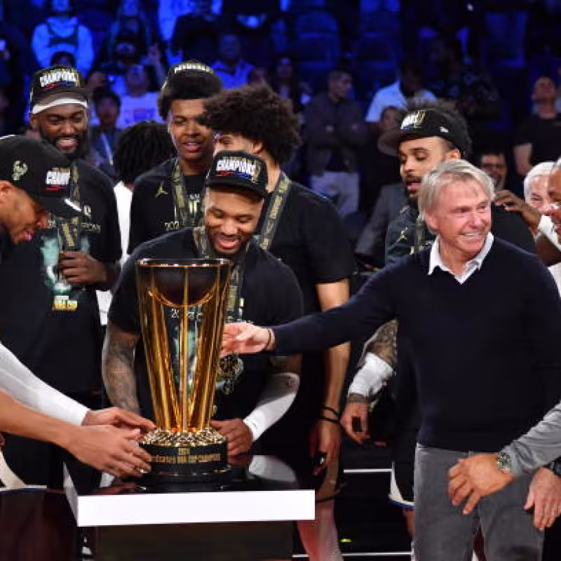 Milwaukee Bucks, victory in NBA Cup 2024. Photo: gettyimages