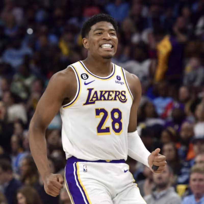 Rui Hachimura, jugador de Los Angeles Lakers. 