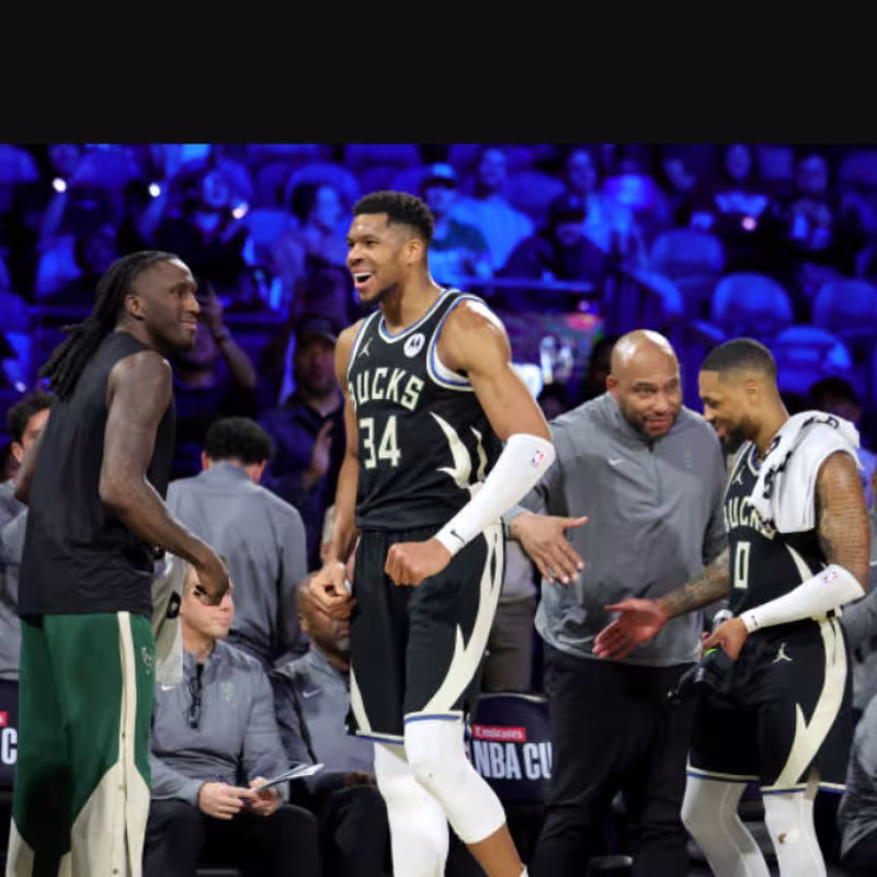 Taurean Prince y Darvin Ham, invictos en NBA Cup. Foto: gettyimages