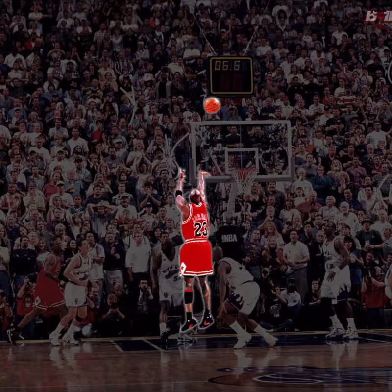 "The Shot" by Michael Jordan