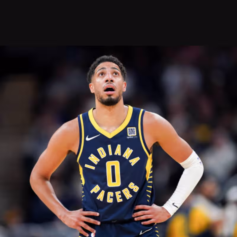 Tyrese Haliburton, motivos del desastre. Foto: gettyimages