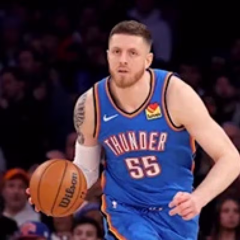 Isaiah Hartenstein, player for Oklahoma City Thunder.