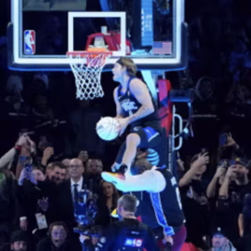 Mac McClung returns to the All-Star dunk contest.