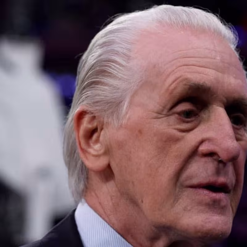Pat Riley, President of the Miami Heat.