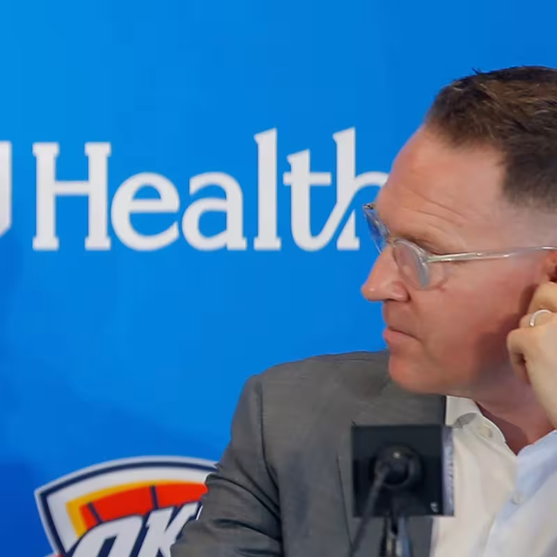 Sam Presti, GM of the Oklahoma City Thunder.
